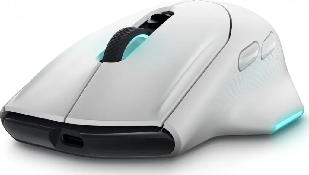 Maus Dell Alienware AW620M, i bardhë - 5