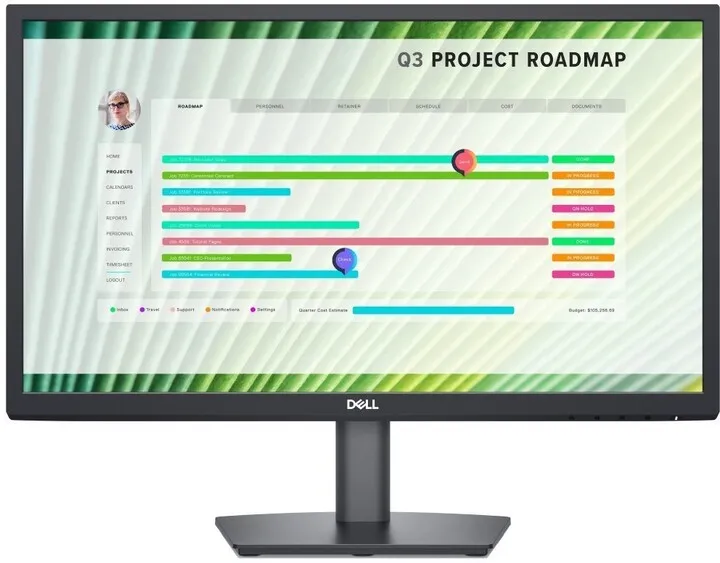 Monitor Dell E2223HV - LED, 21.5", FullHD, i zi - 1