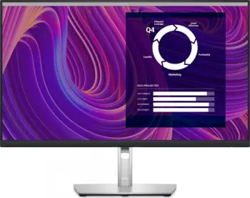 Monitor Dell P2723D (210-BDDX), 27'', 60Hz, Class F, 2560 x 1440 (WQHD), IPS, i zi