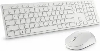 Set tastierë dhe maus Dell KM5221W, të bardha