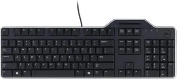 Tastierë Dell Smartcard KB813, USB, US International, e zezë