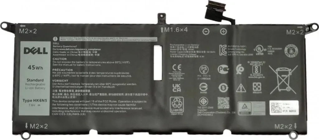 Bateri për laptop Dell 4C, 45WHR, Li-Ion - 1
