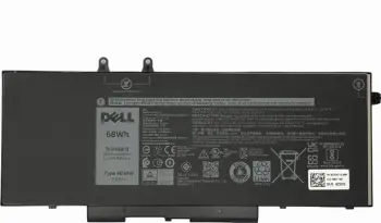 Bateri për laptop Dell 4C, 68WHr, Li-Ion, e zezë