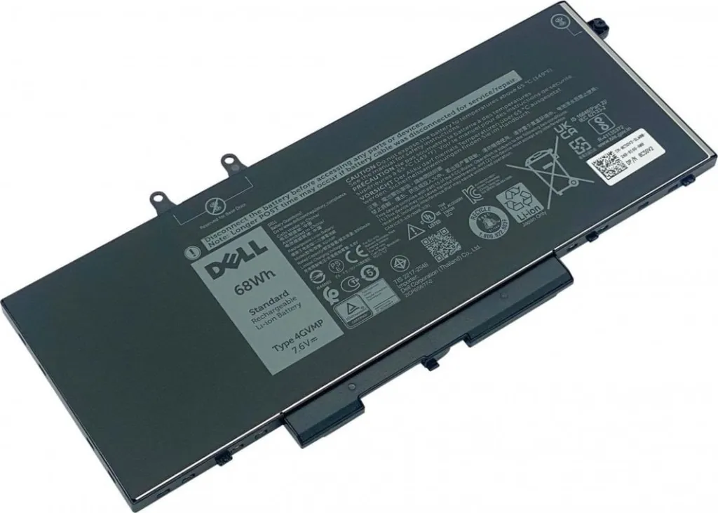 Bateri për laptop Dell, 68Wh, Li-Ion - 1