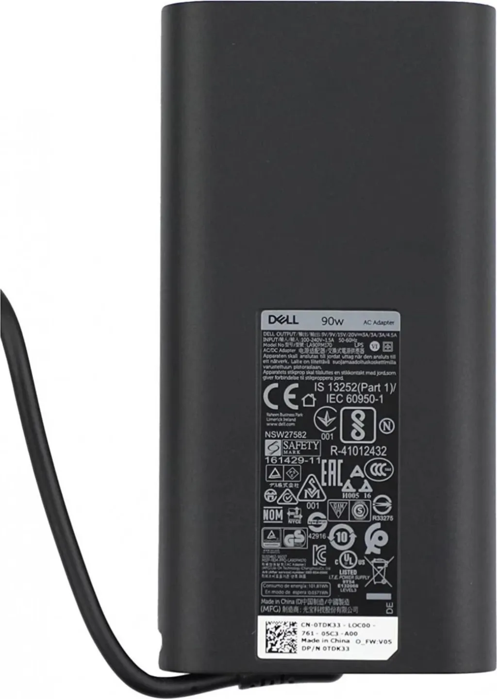 Karikues Dell 90W, USB-C, 19.5V - 2