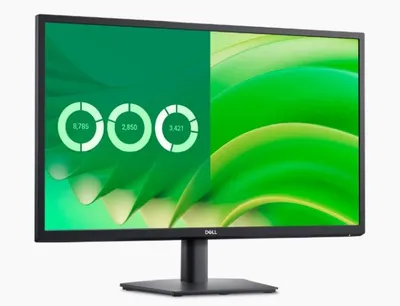 Monitor DELL E2725H, 27", FHD, i hirtë - 1