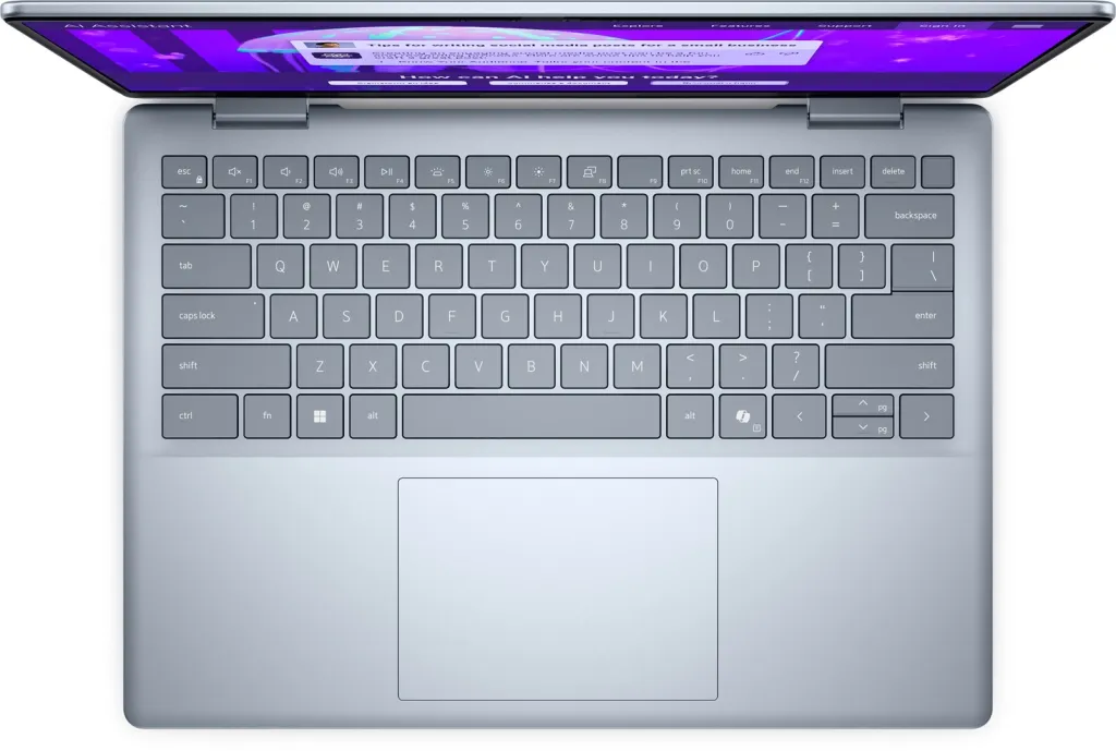 Laptop DELL Inspiron 14 Plus, 14", Intel Core Ultra 9 288V, 32GB RAM, 1TB SSD, i kaltër - 4