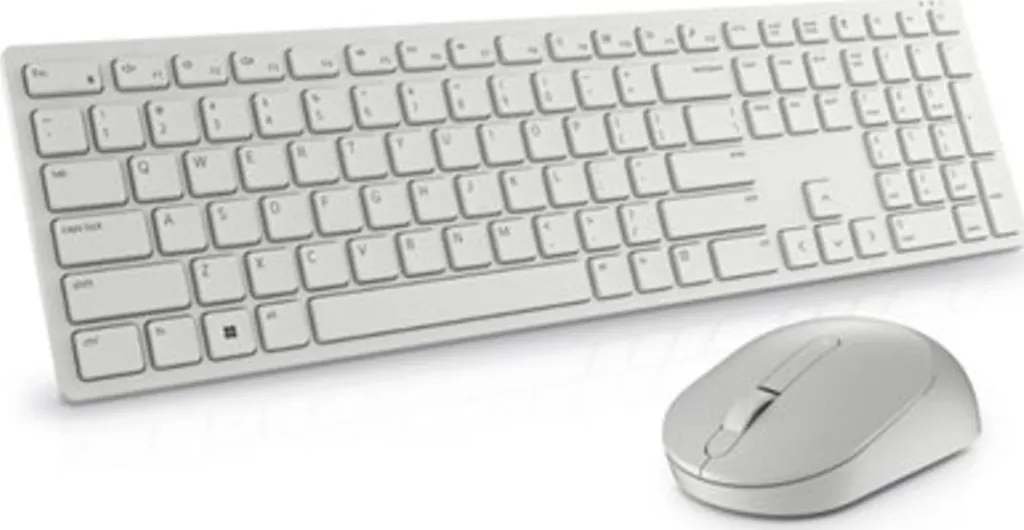 Set tastierë dhe maus Dell KM5221W Pro 580-AKFB, të bardhë - 1