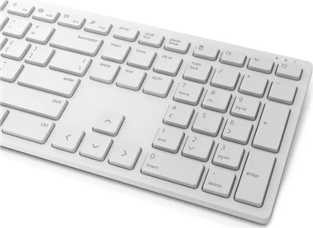 Set tastierë dhe maus Dell KM5221W Pro 580-AKFB, të bardhë - 3