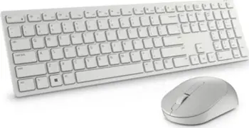 Set tastierë dhe maus Dell KM5221W Pro 580-AKFB, të bardhë