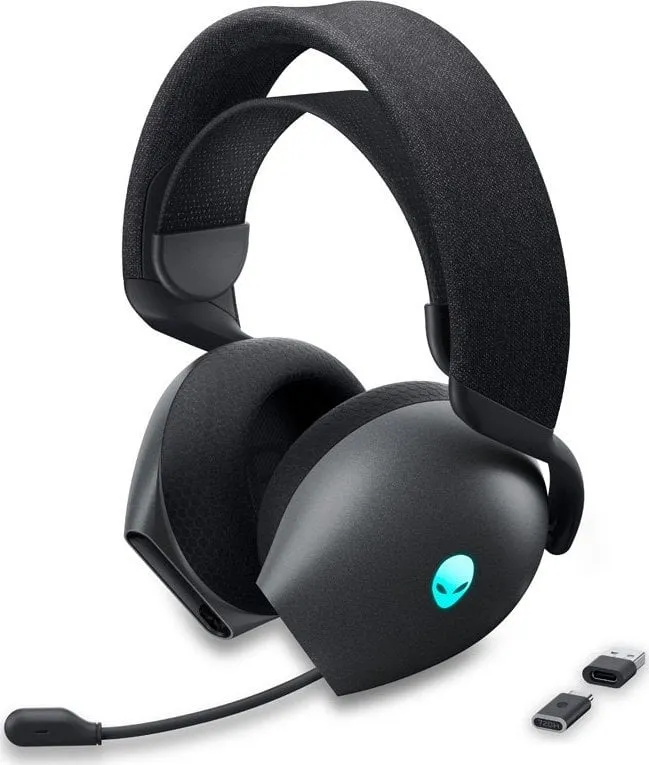 Kufje Dell Alienware AW720H, të zeza - 1