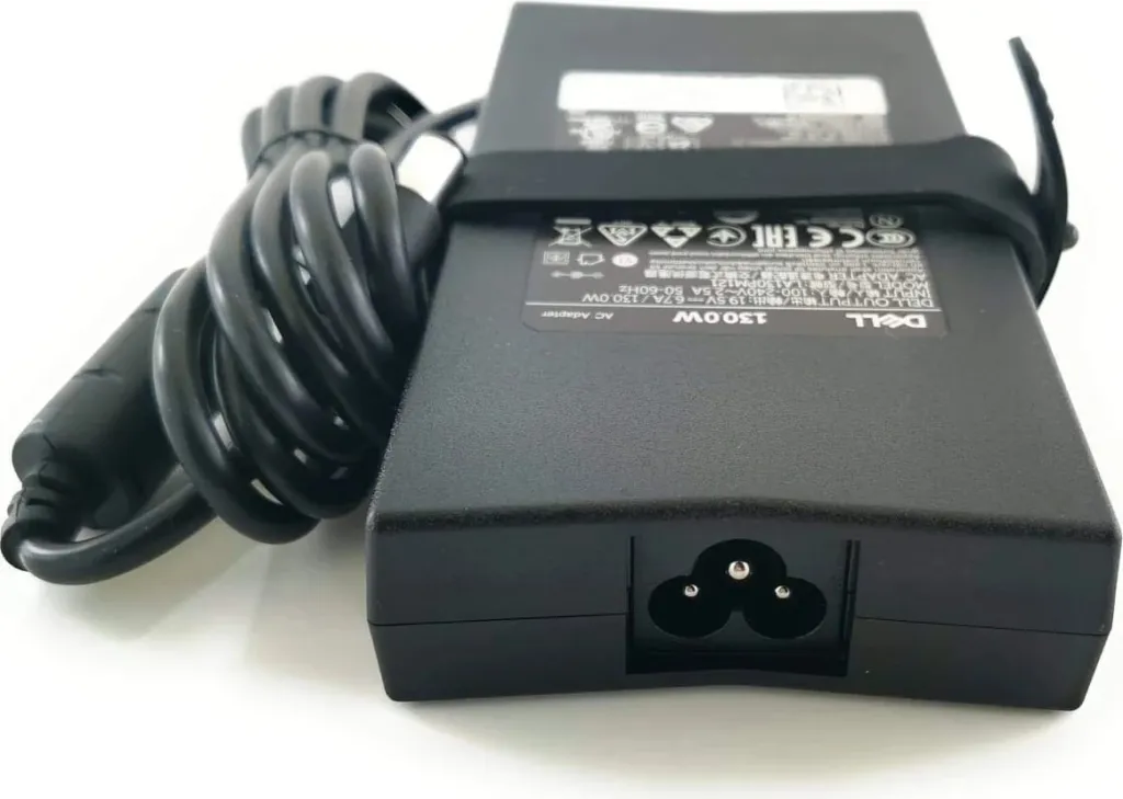 Karikues për laptop Dell 130W, 5mm, 20V, i zi - 2