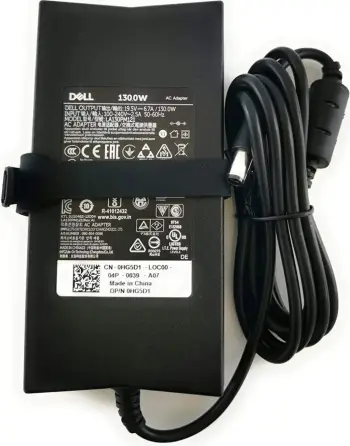 Karikues për laptop Dell 130W, 5mm, 20V, i zi