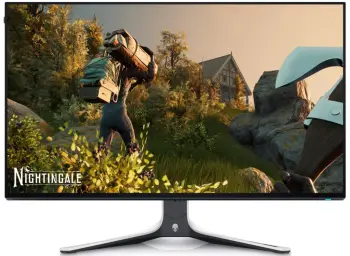 Monitor Dell Alienware AW2723DF, 27", 240Hz, 2560 x 1440, i zi/ bardhë