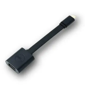 Kabllo/adaptues Dell 470-ABNE, USB C në USB A, 0.132m, e zezë