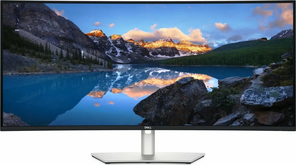 Monitor Dell UltraSharp, 39,7", IPS, 5K, i zi/i argjendtë - 1