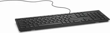 Tastierë DELL KB216, Full-size, Wired, USB, QWERTY, Ngjyrë e zezë