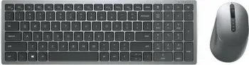 Set tastierë dhe maus DELL KM7120W, wireless, QWERTZ, gri