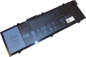 Bateri për laptop Dell 7170, 11.1V, 6460mAh