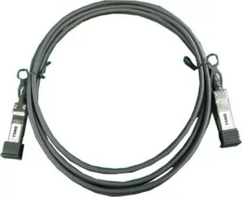 Kabllo lidhëse Dell 3M SFP+ Direct Attach, 3m, SFP+, i zi