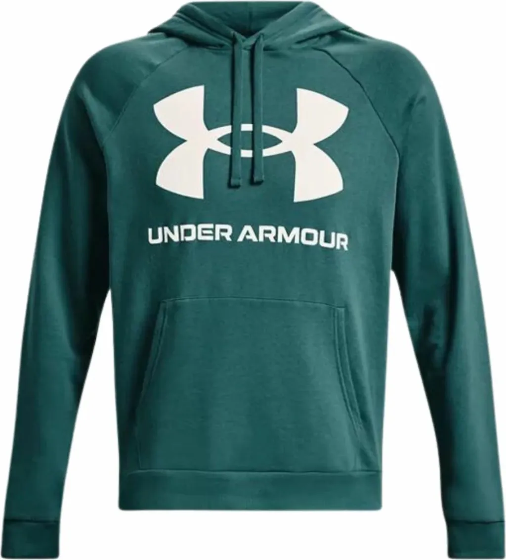 Duks Under Armour Rival Fleece Big Logo HD për meshkuj, jeshil - 1