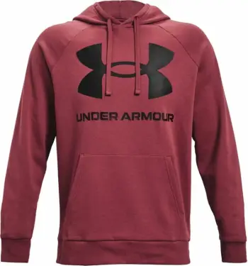 Duksi Under Armour Rival Fleece Big Logo HD për meshkuj, i kuq