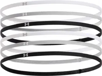 Shirita flokësh Under Armour Mini Elastic Hairbands, set 6 copë, të zeza