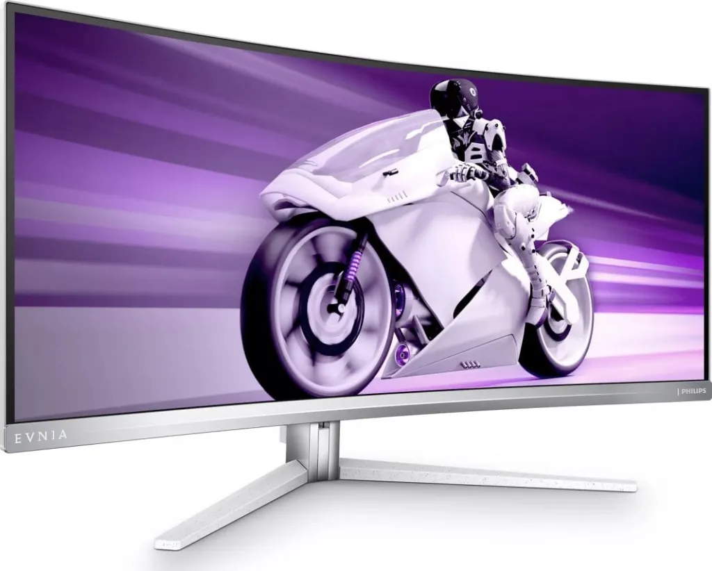 Monitor Philips 34M2C8600/00, 34", OLED, i bardhë - 3