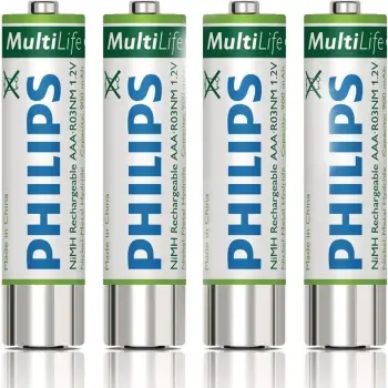 Bateri Philips LongLife AAA / R03, 4 copë
