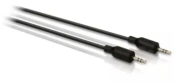 Kabllo audio Philips SWA2529W/10, aux/aux, 1.5m, e zezë
