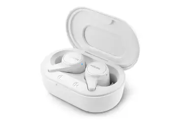 Dëgjuese Buds Philips TAT1207WT/00, wireless IPX4 Splash Mic, të bardha