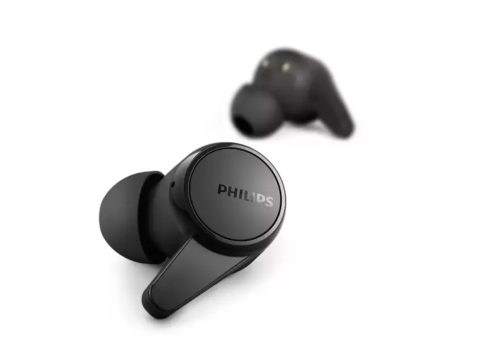 Dëgjuese Buds Philips TAT1207BK/00, wireless IPX4 Splash Mic, të zeza - 3