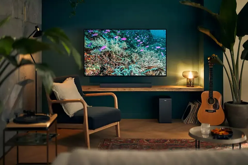 Soundbar-Subwoofer Philips TAB7305/10, 300W 2.1CH, bluetooth wireless - 9