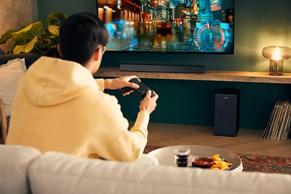 Soundbar-Subwoofer Philips TAB7305/10, 300W 2.1CH, bluetooth wireless - 10