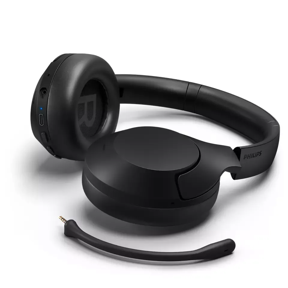 Kufje Philips TAH8507BK/00, wireless, të zeza - 3