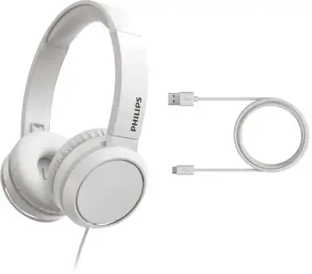 Kufje Philips TAH4105WT/00, të bardha