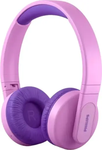 Kufje për fëmijë Philips TAK4206PK/00, wireless, BASS Mic, rozë