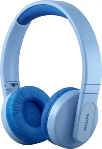 Kufje për fëmijë Philips TAK4206BL/00, wireless, BASS Mic, të kaltra