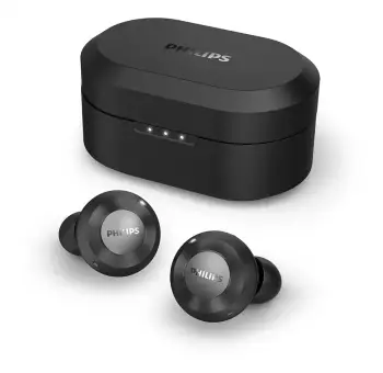 Dëgjuese Buds Philips TAT8505BK/00, wireless IPX4 Splash Mic, të zeza