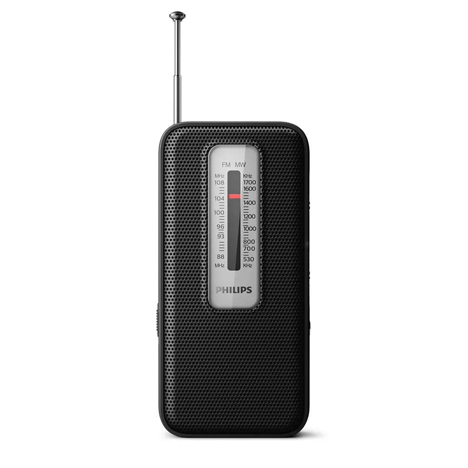 Radio portative Philips TAR1506/00, fm aux, e bardhë - 2