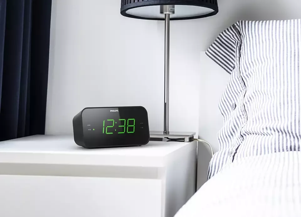 Orë radio Philips TAR3306/12, FM Alarm, e zezë - 5