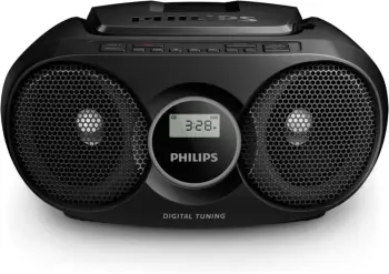 Radio Philips AZ215B/12, CD, FM AUX, e zezë