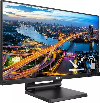 Monitor Philips V Line, 21.5", 1920 x 1080, Full HD, 75 Hz, i zi - 2