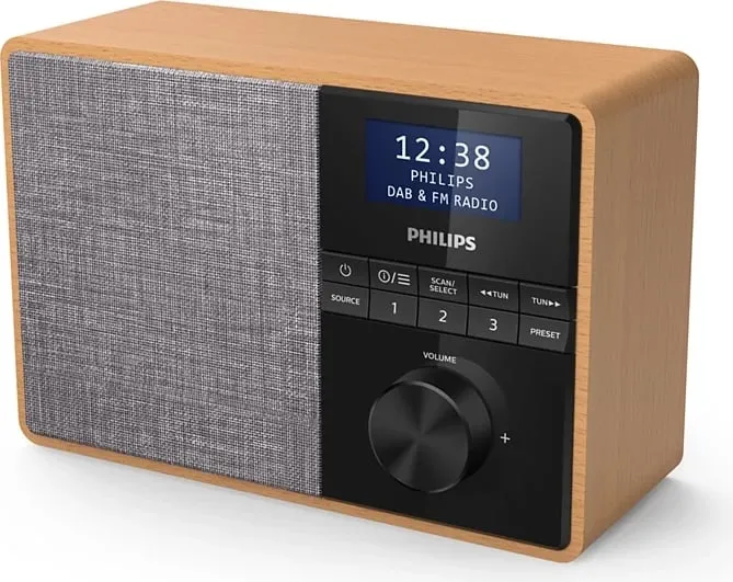 Radio Philips TAR5505, e hirtë / dru - 5
