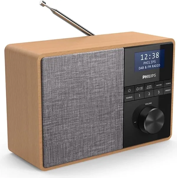 Radio Philips TAR5505, e hirtë / dru - 6