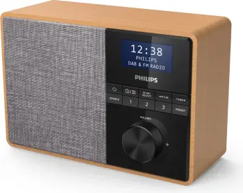 Radio Philips TAR5505, e hirtë / dru