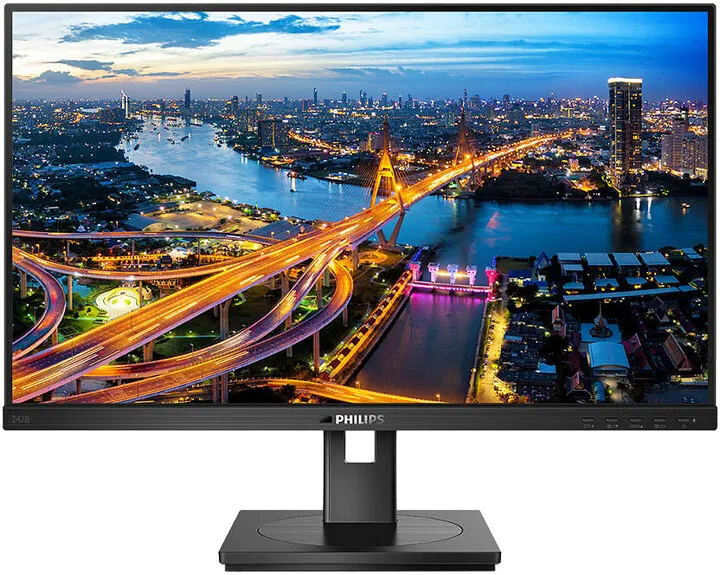 Monitor Philips 242B1, 24" LED, Full HD, i zi - 1