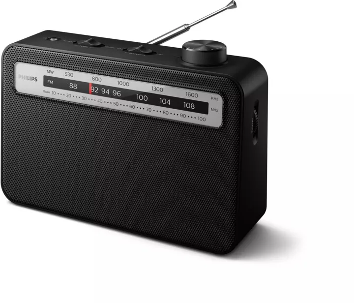 Radio Philips TAR2506, e zezë - 2
