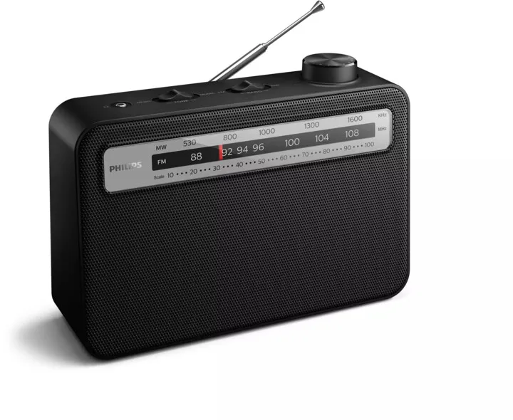 Radio Philips TAR2506, e zezë - 4