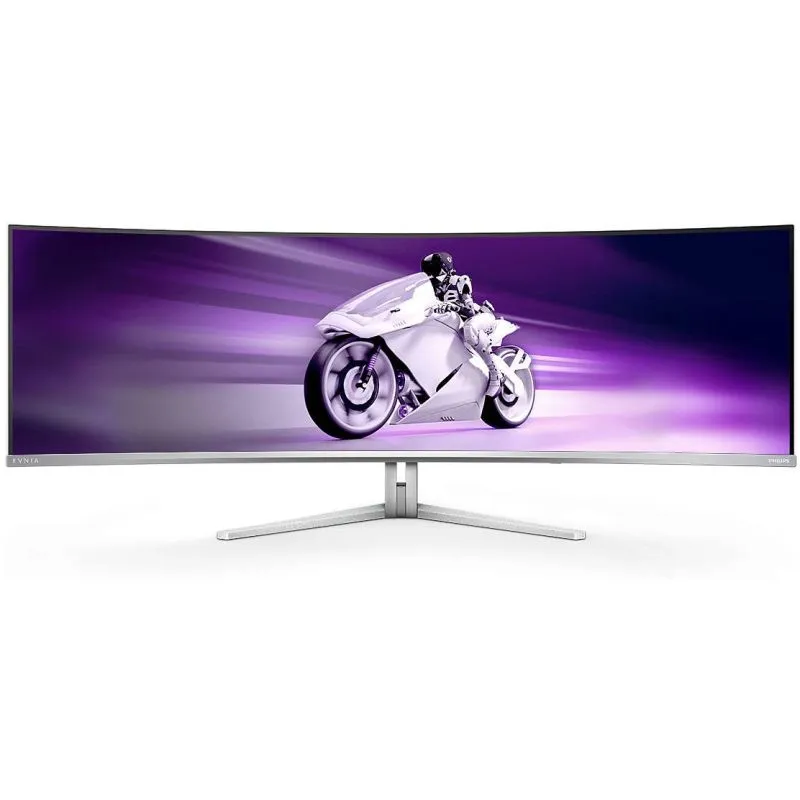 Monitor Philips 49M2C8900L/00, 49'', 5120 x 1440, OLED, 60Hz, i bardhë - 1